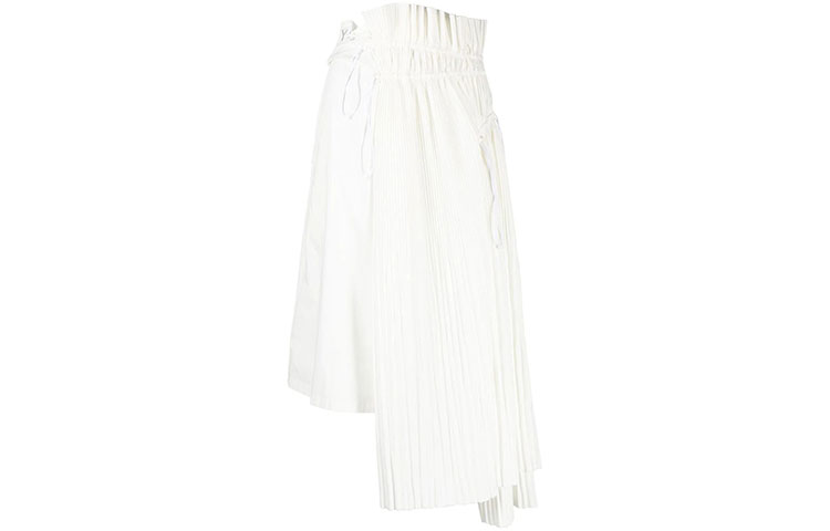 Y-3 3 Повседневная длинная юбка для женщин, белая, средней длины, в складку
Y-3 3 Повседневная длинная юбка для женщин, белая, средней длины, в складку