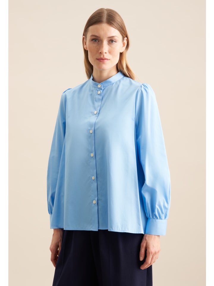 Блузка Seidensticker, средне-синий
Блузка Seidensticker, средне-синий