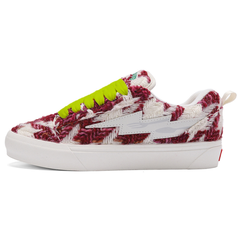 DUEPLAY Покрытие, ударопрочные, устойчивые к истиранию, сбалансированные низкие скейтбордские кроссовки унисекс - виноградный красный неоново-зеленый шнурок
DUEPLAY Покрытие, ударопрочные, устойчивые к истиранию, сбалансированные низкие скейтбордские кроссовки унисекс - виноградный красный неоново-зеленый шнурок