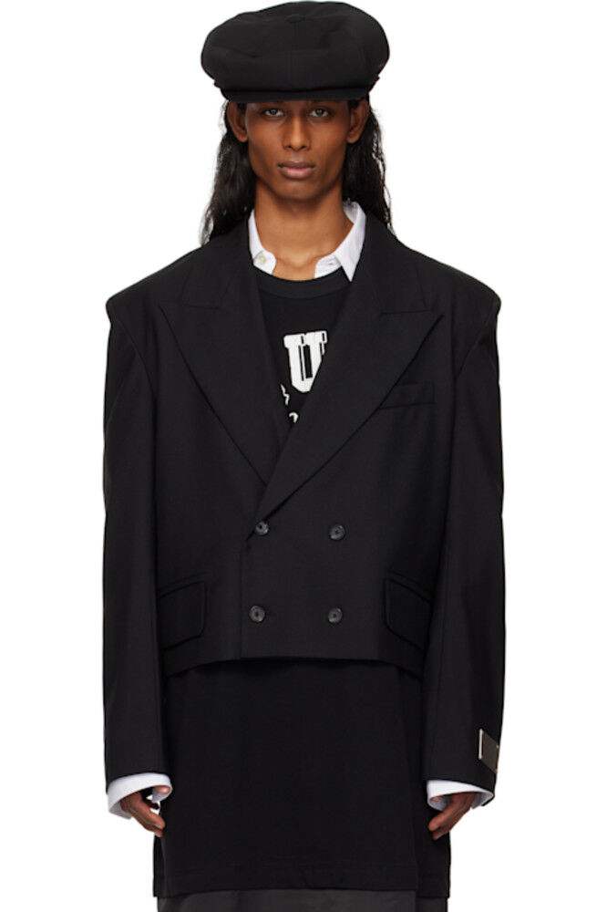 Черный свободный блейзер VAQUERA
Черный свободный блейзер VAQUERA