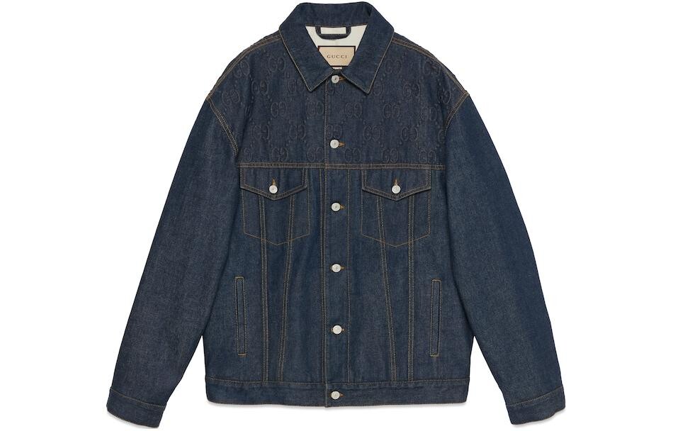 Джинсовая куртка мужская темно-синяя Gucci, темно-синий
Джинсовая куртка мужская темно-синяя Gucci, темно-синий