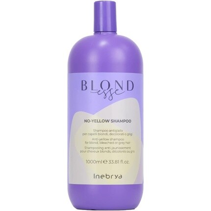 Blondesse No-Yellow Шампунь 1000мл с вишневым цветом, Inebrya
Blondesse No-Yellow Шампунь 1000мл с вишневым цветом, Inebrya