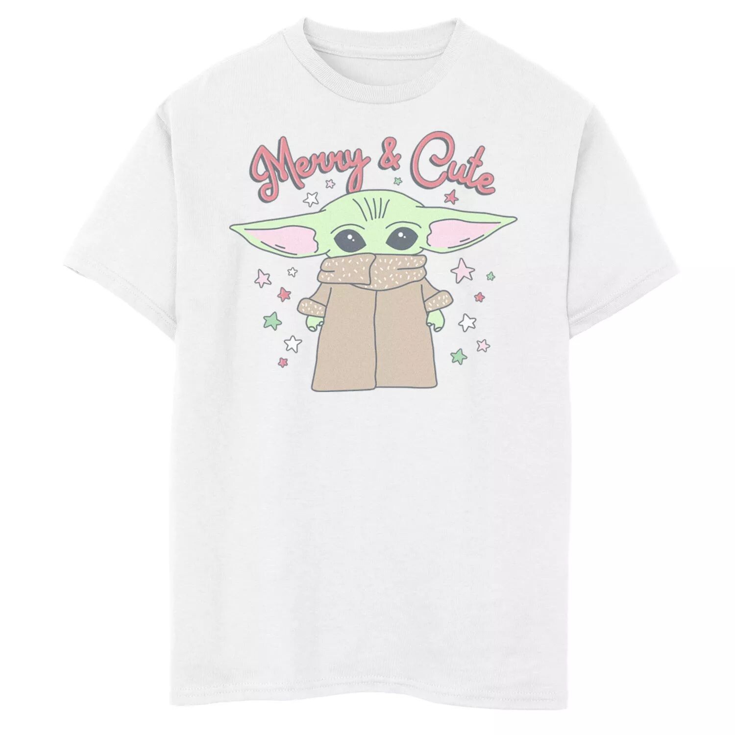 Футболка с рождественским веселым и милым рисунком для мальчиков 8–20 лет «Звездные войны: Мандалорец» Star Wars
Футболка с рождественским веселым и милым рисунком для мальчиков 8–20 лет «Звездные войны: Мандалорец» Star Wars