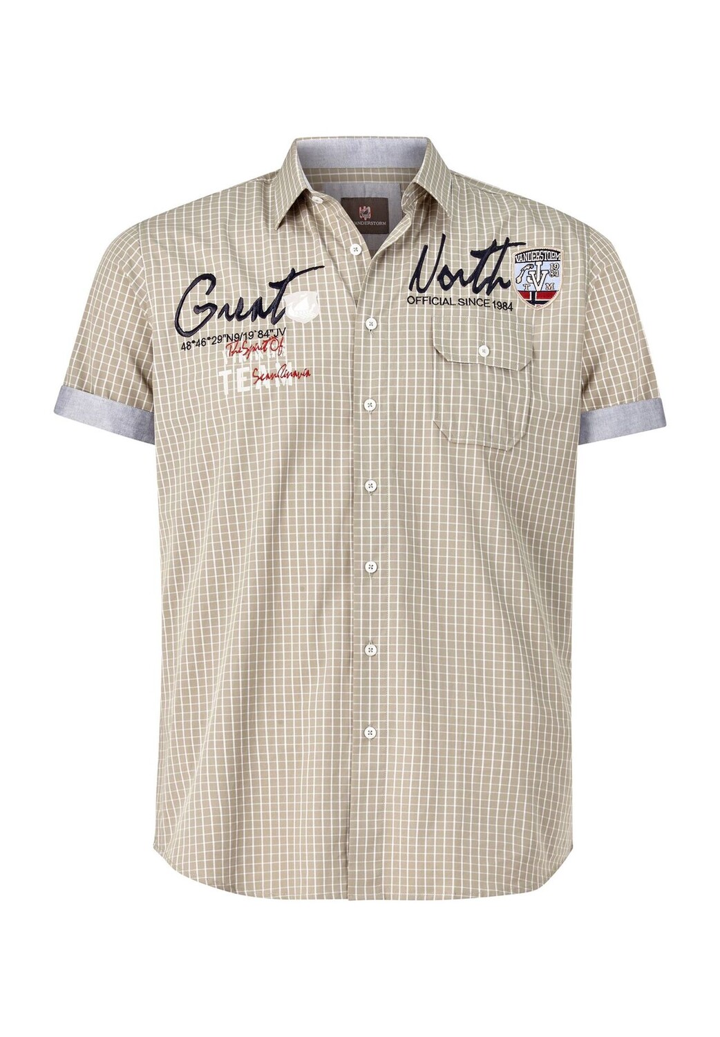 Рубашка с коротким рукавом AJULE JAN VANDERSTORM, бежевый
Рубашка с коротким рукавом AJULE JAN VANDERSTORM, бежевый