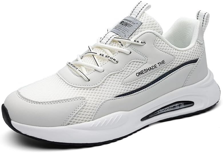 IGZBIBG мужская мода дышащие сетчатые кроссовки на шнуровке, удобные легкие, противоскользящие повседневные теннисные кроссовки для ходьбы, дорожные беговые кроссовки, белый
IGZBIBG мужская мода дышащие сетчатые кроссовки на шнуровке, удобные легкие, противоскользящие повседневные теннисные кроссовки для ходьбы, дорожные беговые кроссовки, белый