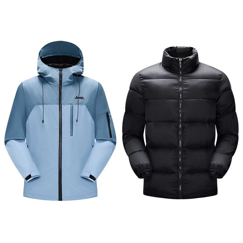 Пуховик унисекс Jeep, цвет Gray and blue two-piece set, Синий, Пуховик унисекс Jeep, цвет Gray and blue two-piece set
Пуховик унисекс Jeep, цвет Gray and blue two-piece set, Синий, Пуховик унисекс Jeep, цвет Gray and blue two-piece set