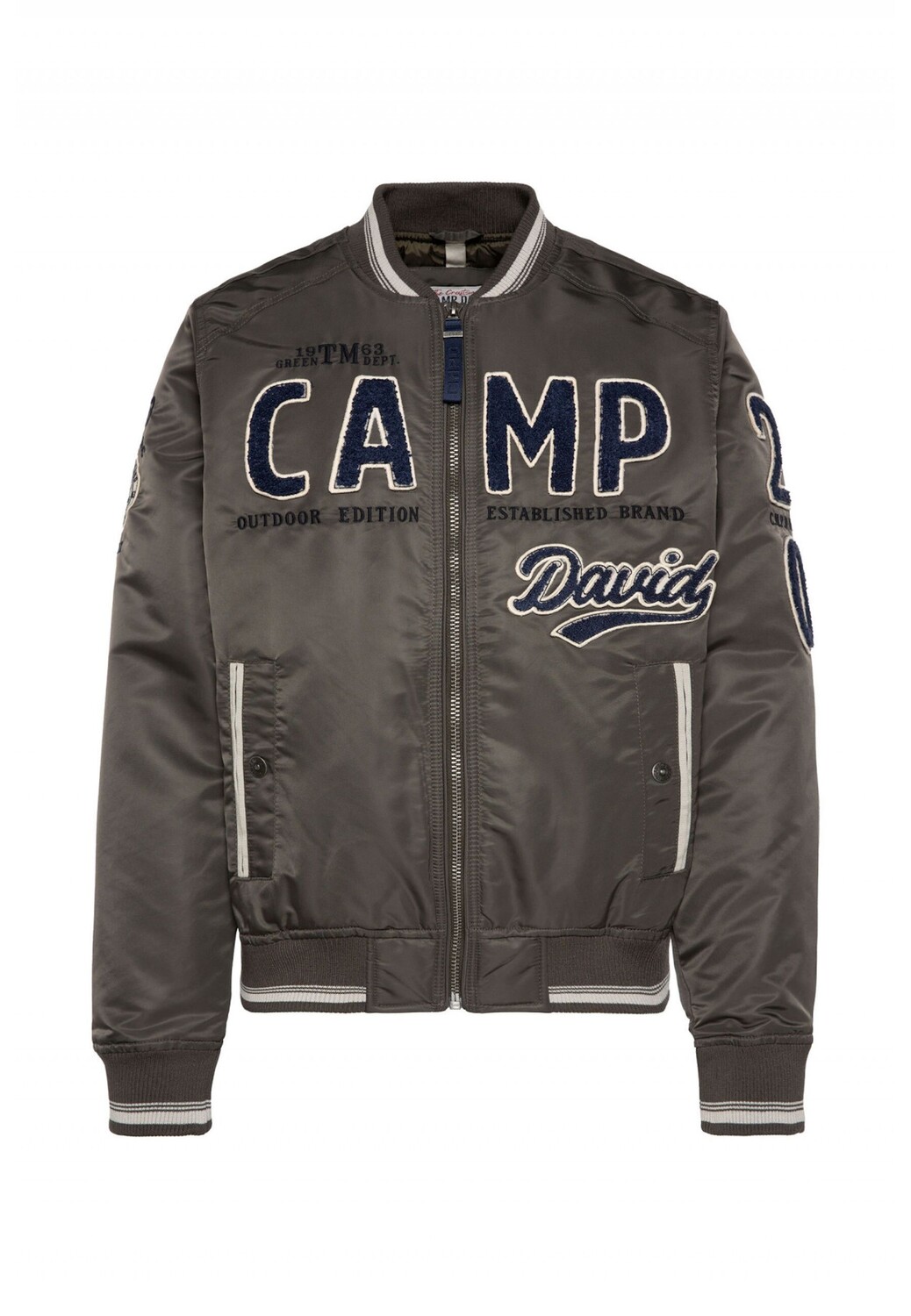 Куртка CAMP DAVID Collegejacke, зеленый 
Куртка CAMP DAVID Collegejacke, зеленый