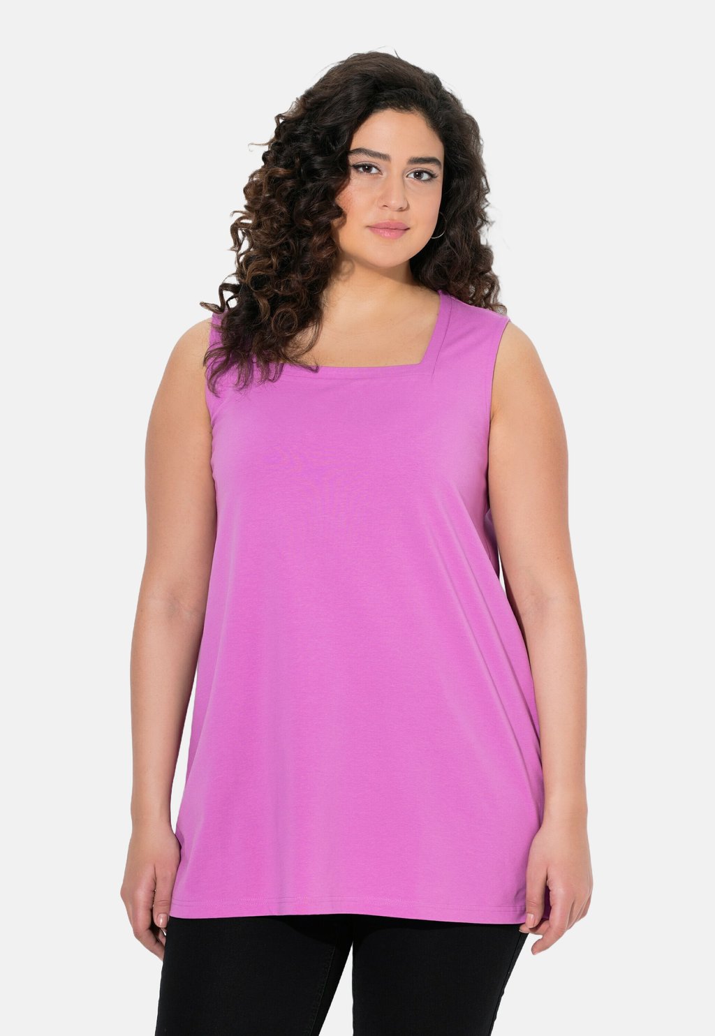 Топ LONG CARREE-AUSSCHNITT ÄRMELLOS Ulla Popken, цвет Cool Pink
Топ LONG CARREE-AUSSCHNITT ÄRMELLOS Ulla Popken, цвет Cool Pink