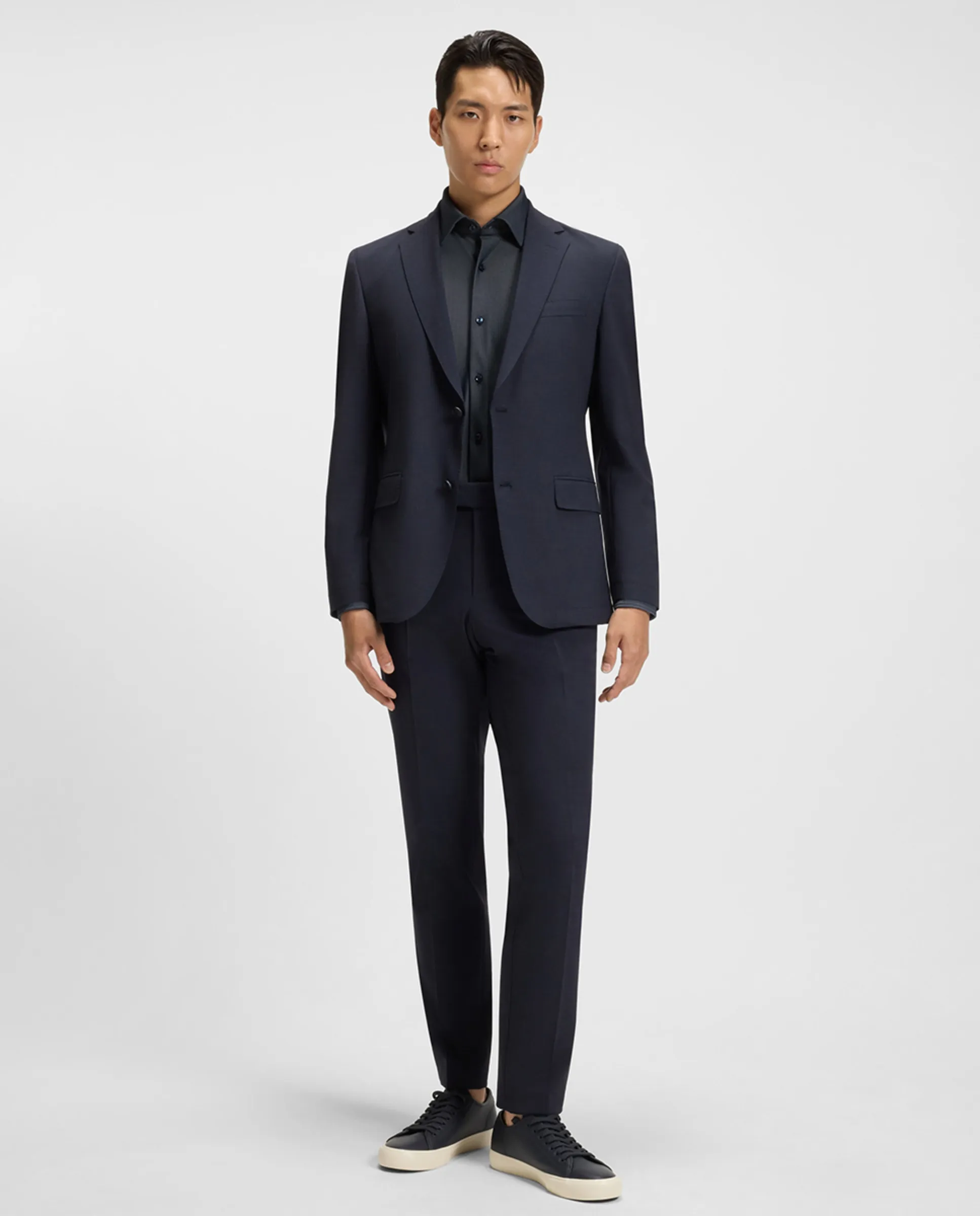 Мужская рубашка с длинным рукавом и воротником кент больших размеров Boss, синий
Мужская рубашка с длинным рукавом и воротником кент больших размеров Boss, синий