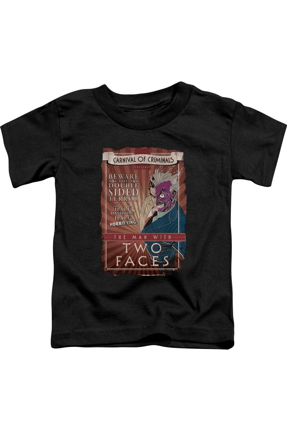 Футболка с коротким рукавом Batman Two Faces для малышей Gildan, черный
Футболка с коротким рукавом Batman Two Faces для малышей Gildan, черный