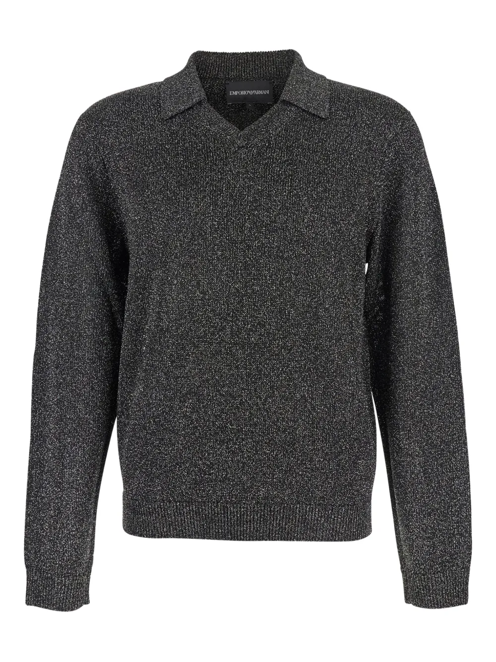 Свитер с воротником поло и люрексом EMPORIO ARMANI, серый
Свитер с воротником поло и люрексом EMPORIO ARMANI, серый