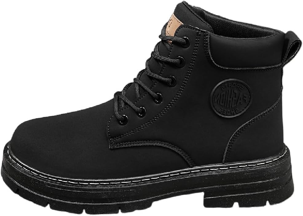 Ботинки Lexamen с противоскользящей и проколоустойчивой подошвой, стальным носком, для мужчин, обеспечивающие комфорт на весь день, идеально подходят для строительства, черный
Ботинки Lexamen с противоскользящей и проколоустойчивой подошвой, стальным носком, для мужчин, обеспечивающие комфорт на весь день, идеально подходят для строительства, черный