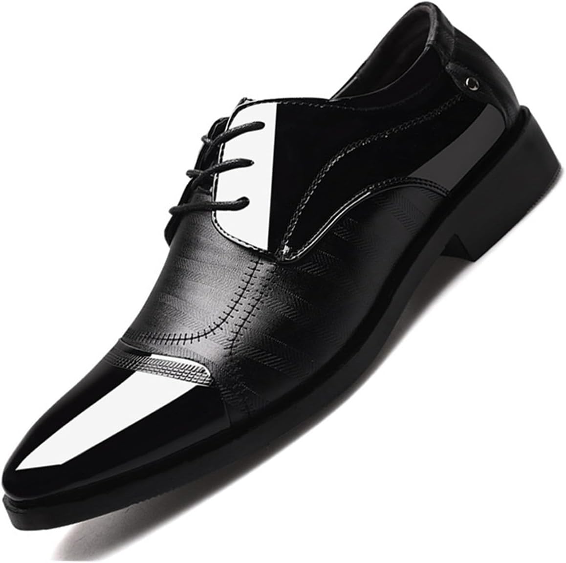 Мужские классические туфли из лакированной кожи на шнуровке, формальные оксфорды, деловые туфли к смокингу, черные Rougono
Мужские классические туфли из лакированной кожи на шнуровке, формальные оксфорды, деловые туфли к смокингу, черные Rougono