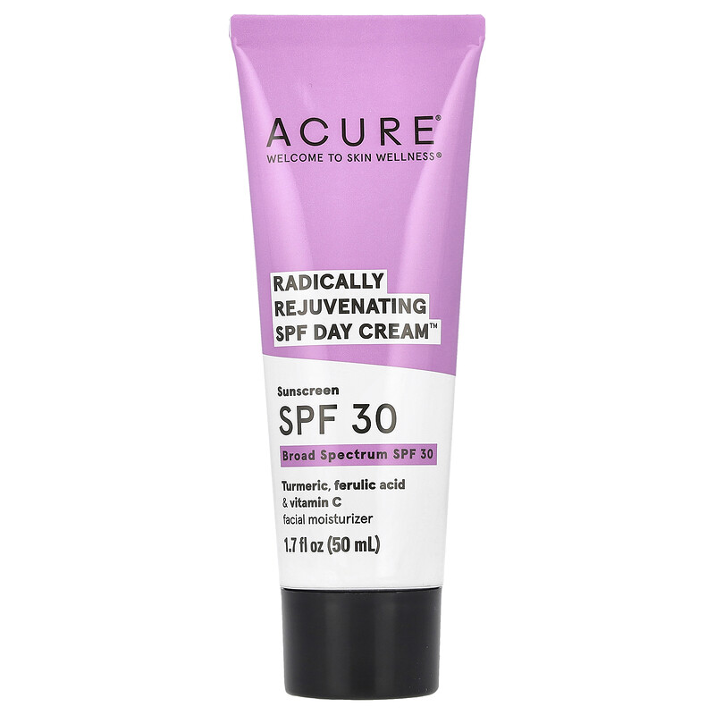 ACURE, Радикально омолаживающий дневной крем с SPF, SPF 30, 50 мл (1,7 жидк. унц.)
ACURE, Радикально омолаживающий дневной крем с SPF, SPF 30, 50 мл (1,7 жидк. унц.)