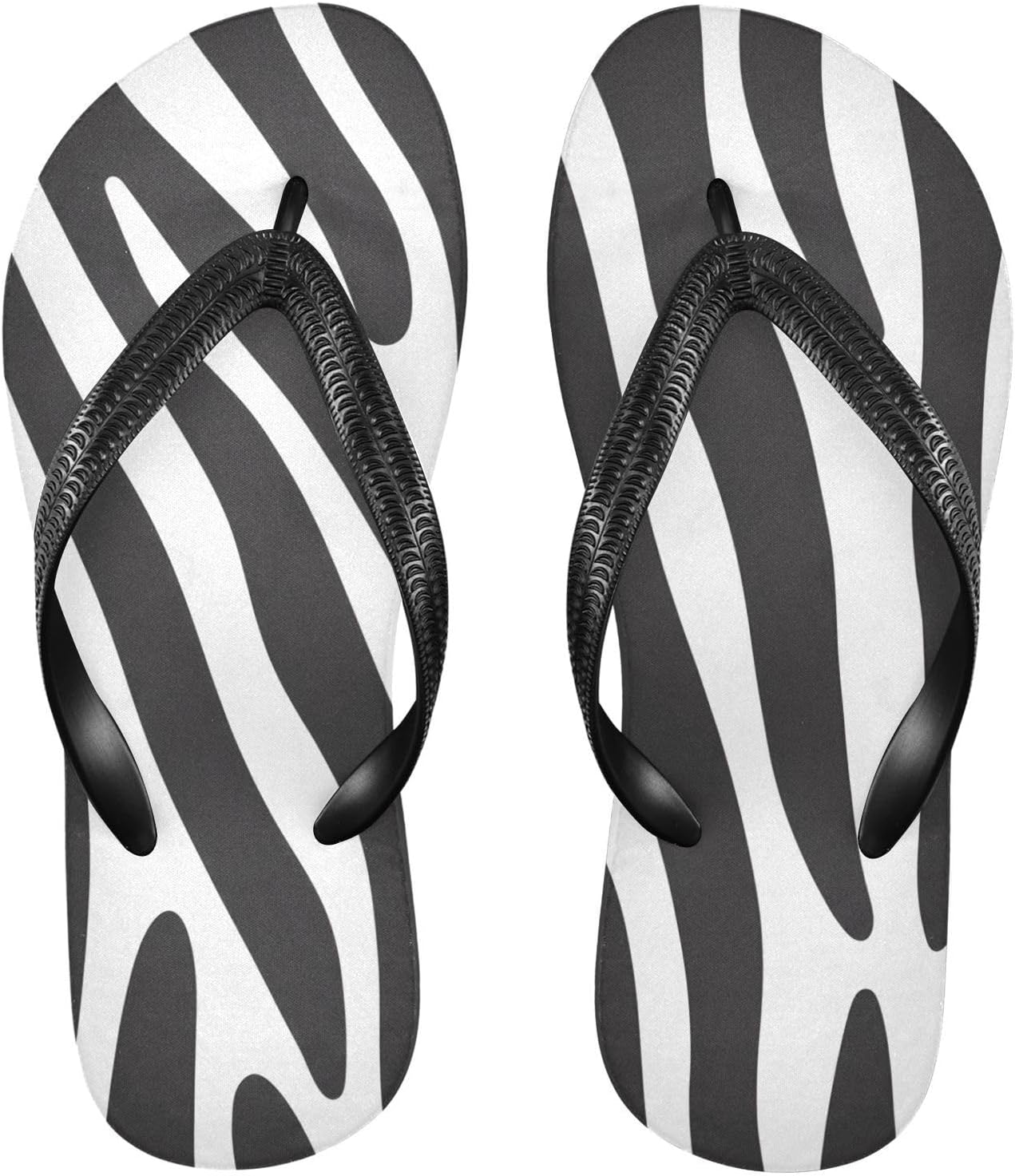 Вьетнамки Zebra с черно-белыми полосками, пляжные летние повседневные сандалии для женщин и мужчин, шлепанцы для душа 20861849 Kfbe
Вьетнамки Zebra с черно-белыми полосками, пляжные летние повседневные сандалии для женщин и мужчин, шлепанцы для душа 20861849 Kfbe