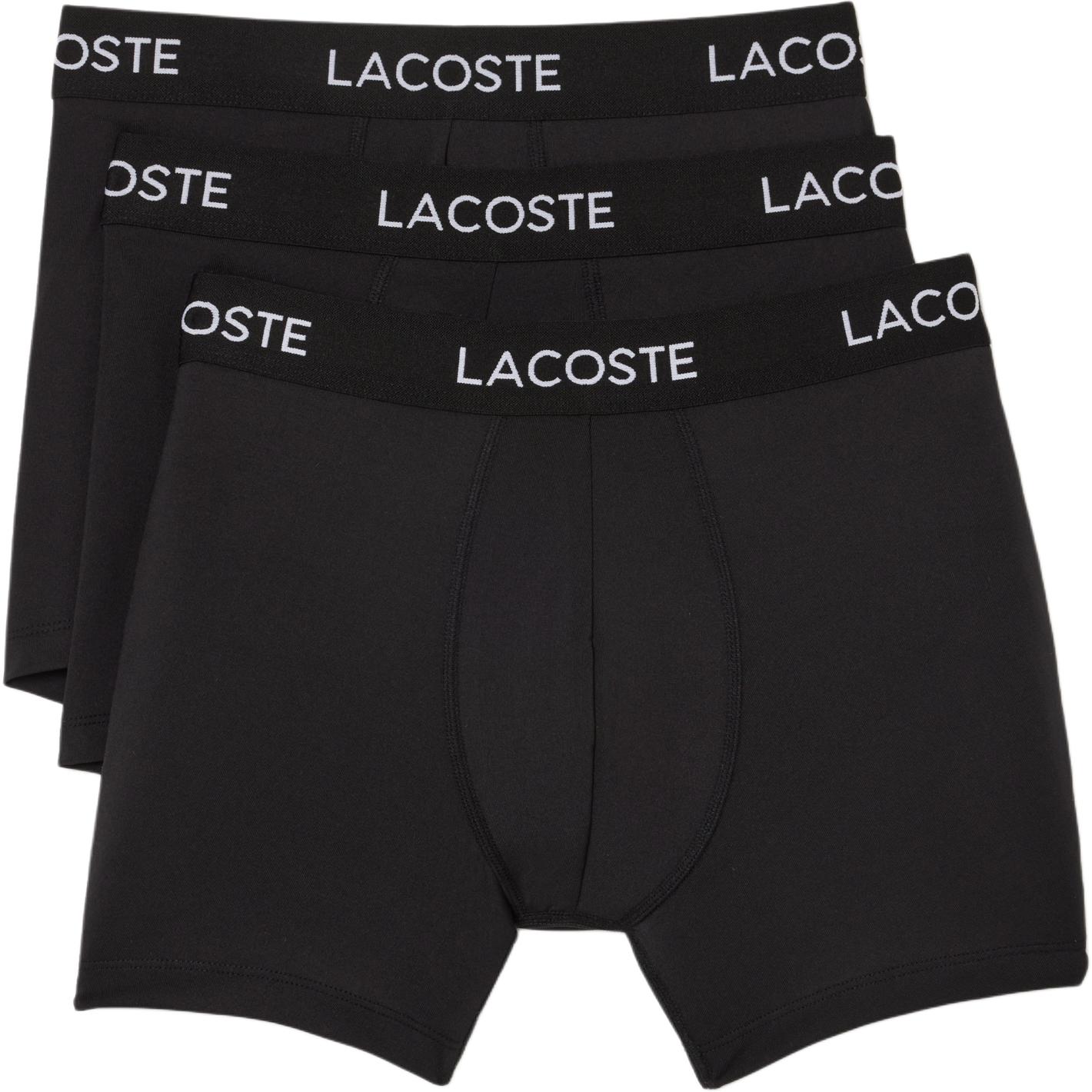 LACOSTE Боксеры мужские 3 шт Black
LACOSTE Боксеры мужские 3 шт Black