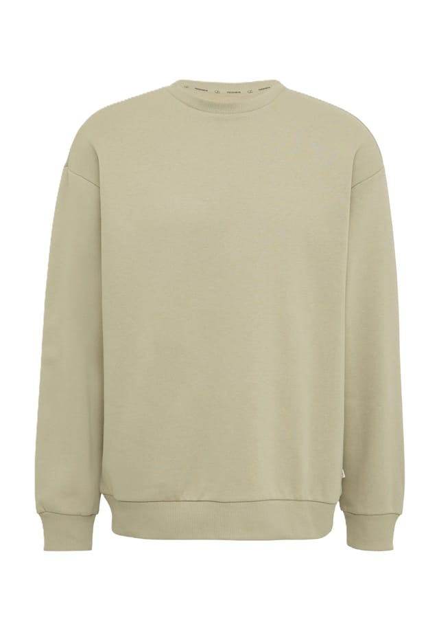 Свитшот с вышитым логотипом ребристые манжеты Qs, бежевый
Свитшот с вышитым логотипом ребристые манжеты Qs, бежевый