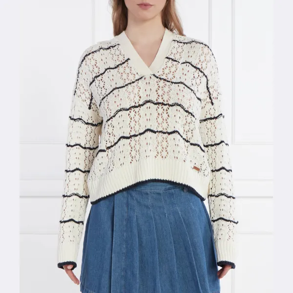 Свитер свободного кроя Gemma Pepe Jeans London, бежевый 
Свитер свободного кроя Gemma Pepe Jeans London, бежевый