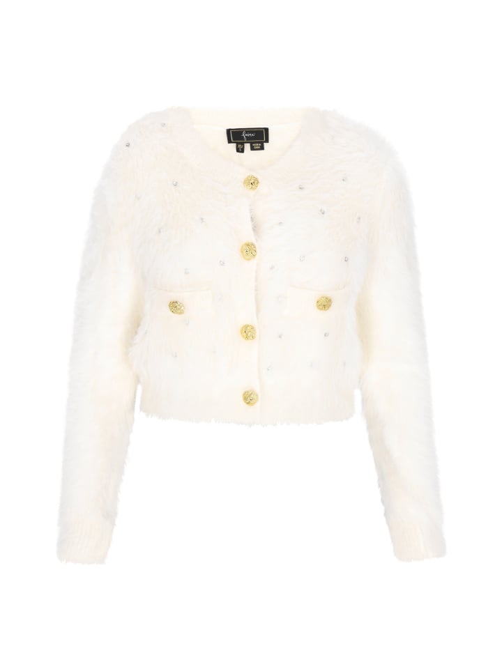 Женский кардиган цвета слоновая кость faina
Женский кардиган цвета слоновая кость faina