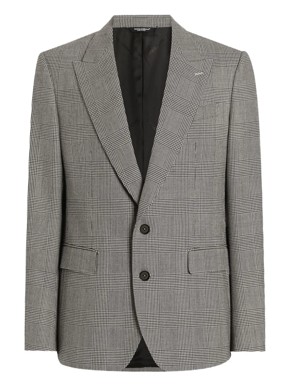 Однобортный пиджак DOLCE & GABBANA, черный
Однобортный пиджак DOLCE & GABBANA, черный
