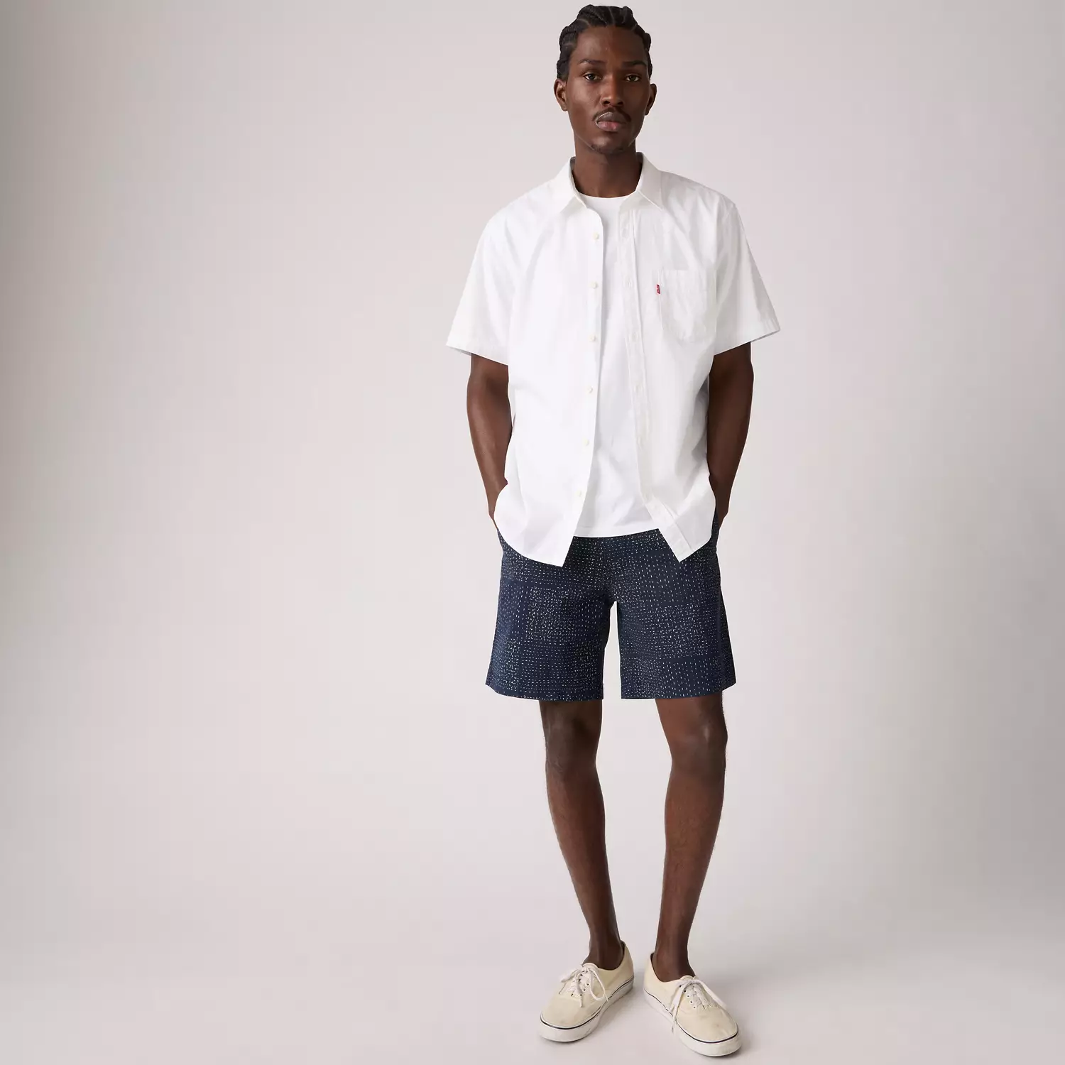 Levi's XX Chino Authentic Свободные мужские шорты из твила шириной 8 дюймов, цвет Navy Blazer Shala Printed Stitch - Blue
Levi's XX Chino Authentic Свободные мужские шорты из твила шириной 8 дюймов, цвет Navy Blazer Shala Printed Stitch - Blue