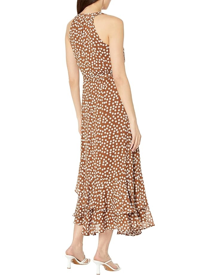Платье Calvin Klein Chiffon Print Mock Neck Maxi Dress with Tie Belt, цвет Tortoise/Cream
Платье Calvin Klein Chiffon Print Mock Neck Maxi Dress with Tie Belt, цвет Tortoise/Cream