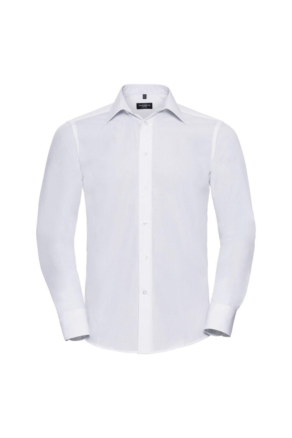 Рубашка из легкого в уходе поплина из полихлопка с длинными рукавами Collection Collection Russell, белый
Рубашка из легкого в уходе поплина из полихлопка с длинными рукавами Collection Collection Russell, белый