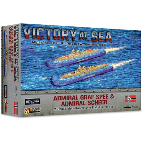 Фигурки Victory At Sea: Cruisers – Admiral Graf Spee & Admiral Scheer
Фигурки Victory At Sea: Cruisers – Admiral Graf Spee & Admiral Scheer