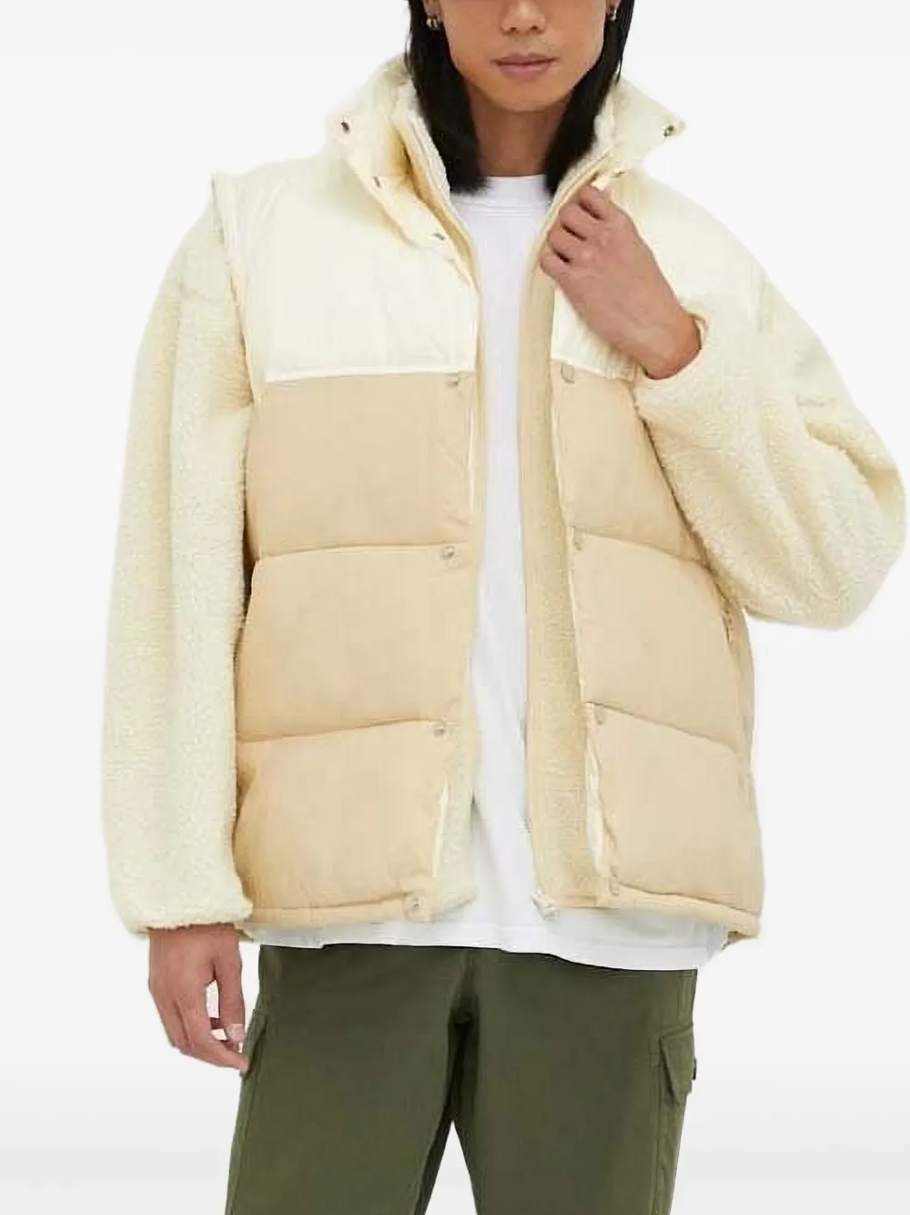 Флисовая куртка на молнии American Vintage, нейтральный
Флисовая куртка на молнии American Vintage, нейтральный