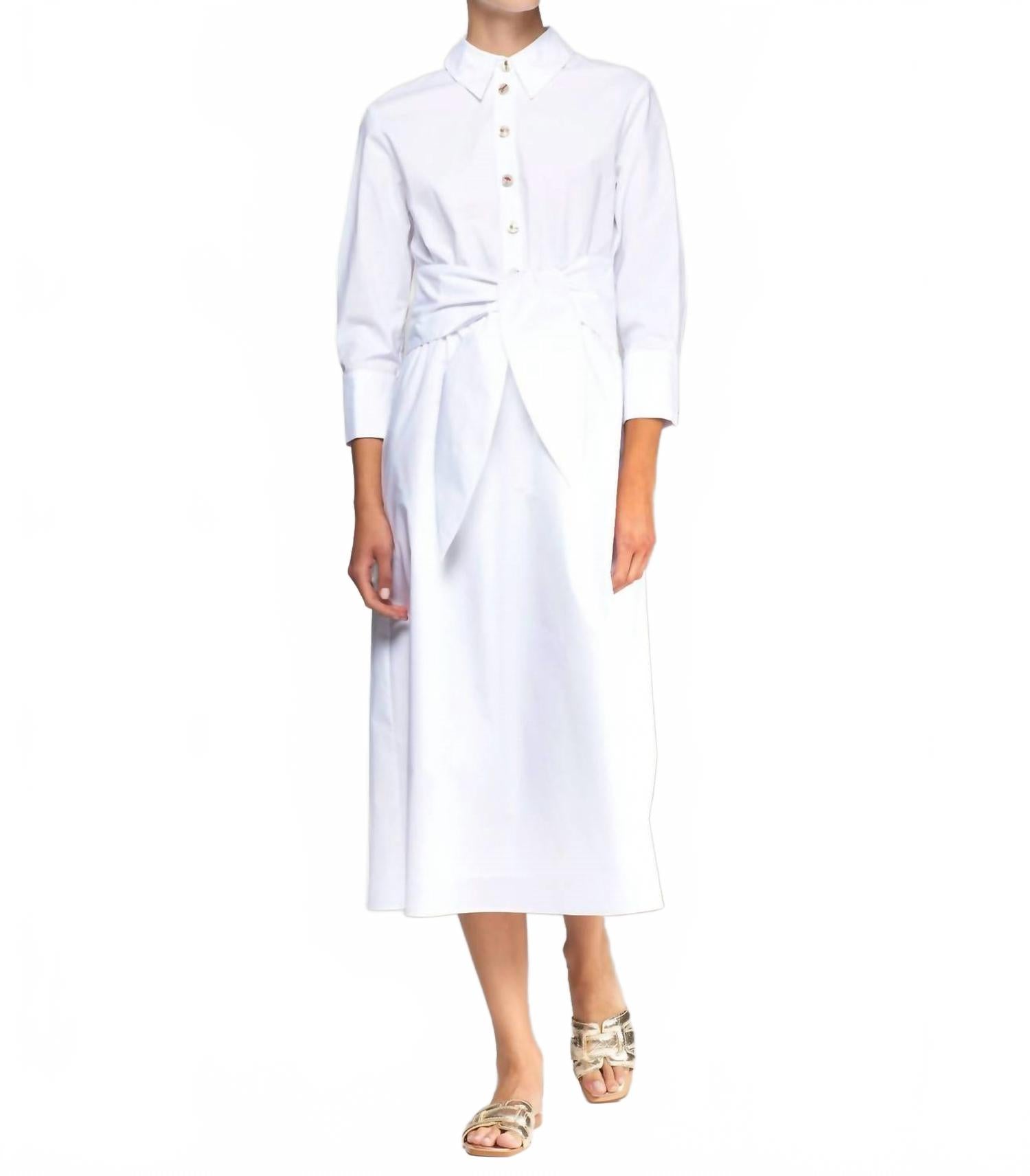 Платье миди Blanco белого цвета Vilagallo, белый
Платье миди Blanco белого цвета Vilagallo, белый