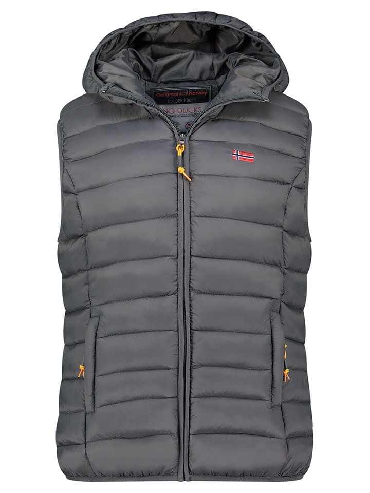 Стеганый жилет Geographical Norway Steppweste Vatikolor, антрацит
Стеганый жилет Geographical Norway Steppweste Vatikolor, антрацит