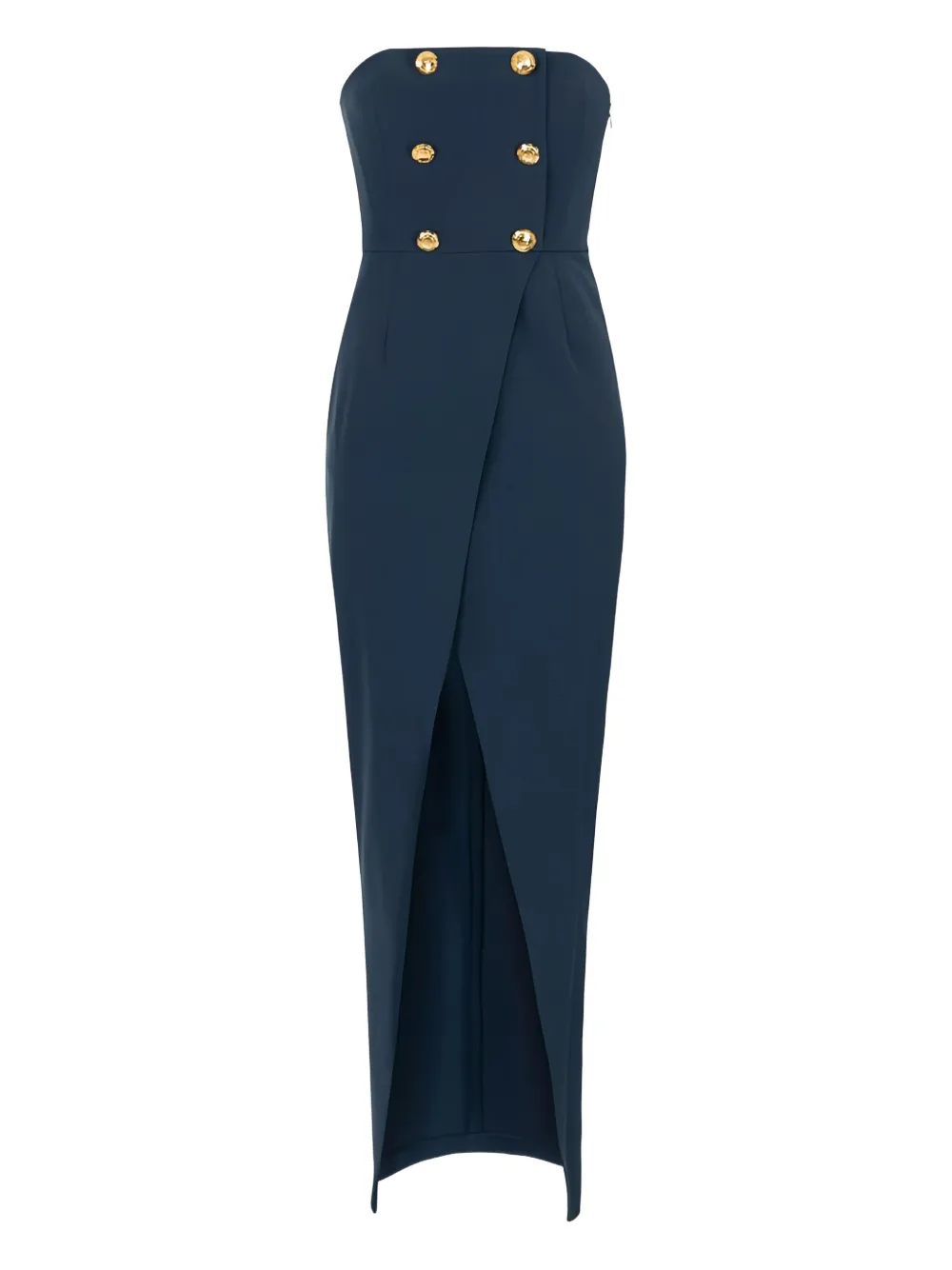 Двубортное макси-платье Elisabetta Franchi, синий
Двубортное макси-платье Elisabetta Franchi, синий