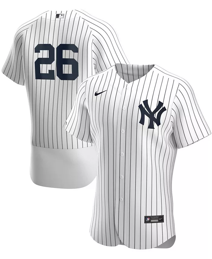 Мужская футболка Dj Lemahieu белого и темно-синего цветов New York Yankees Home Authentic Player Jersey Nike
Мужская футболка Dj Lemahieu белого и темно-синего цветов New York Yankees Home Authentic Player Jersey Nike