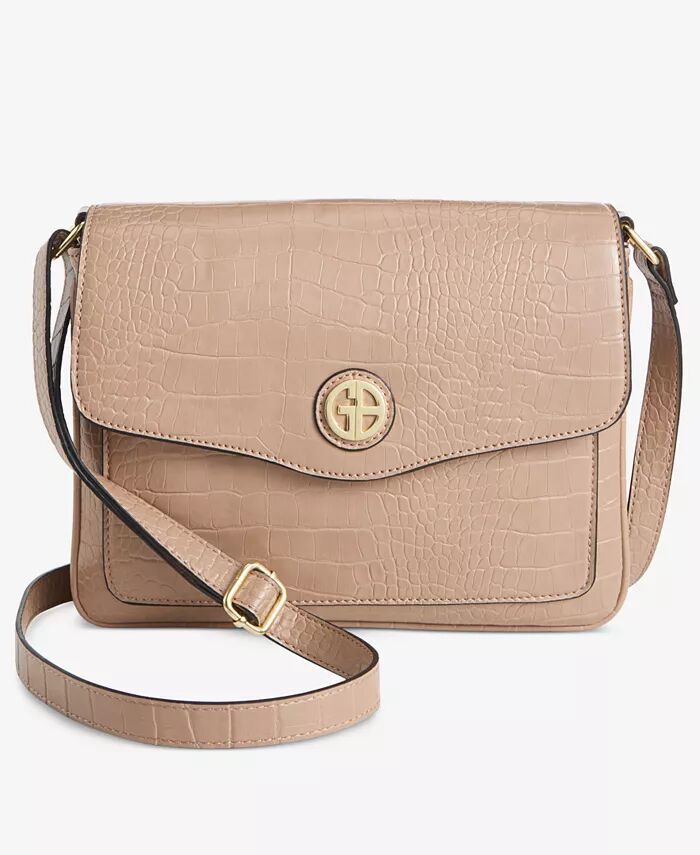 Маленькая сумка через плечо Croc Flap Giani Bernini, коричневый/бежевый
Маленькая сумка через плечо Croc Flap Giani Bernini, коричневый/бежевый