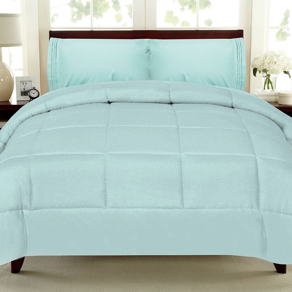 Роскошное одеяло и комплект постельного белья Sweethome Collection Sweet Home Collection, цвет Aqua
Роскошное одеяло и комплект постельного белья Sweethome Collection Sweet Home Collection, цвет Aqua