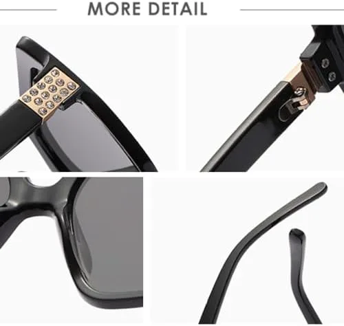 Модные квадратные солнцезащитные очки с градиентным переходом цвета для женщин, 2026 год, с бриллиантовой отделкой, солнцезащитные очки UV400 MTZJH, Blue
Модные квадратные солнцезащитные очки с градиентным переходом цвета для женщин, 2026 год, с бриллиантовой отделкой, солнцезащитные очки UV400 MTZJH, Blue