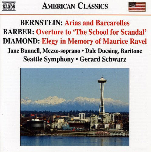 CD диск Bernstein / Sheng / Barber / Bunnell / Schwarz: Arias & Barcarolles / Overture to School
CD диск Bernstein / Sheng / Barber / Bunnell / Schwarz: Arias & Barcarolles / Overture to School
