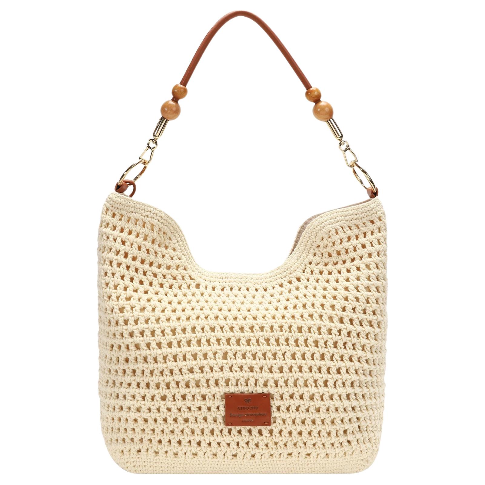 PAYOT Льняная пляжная сумка через плечо, Ecru
PAYOT Льняная пляжная сумка через плечо, Ecru