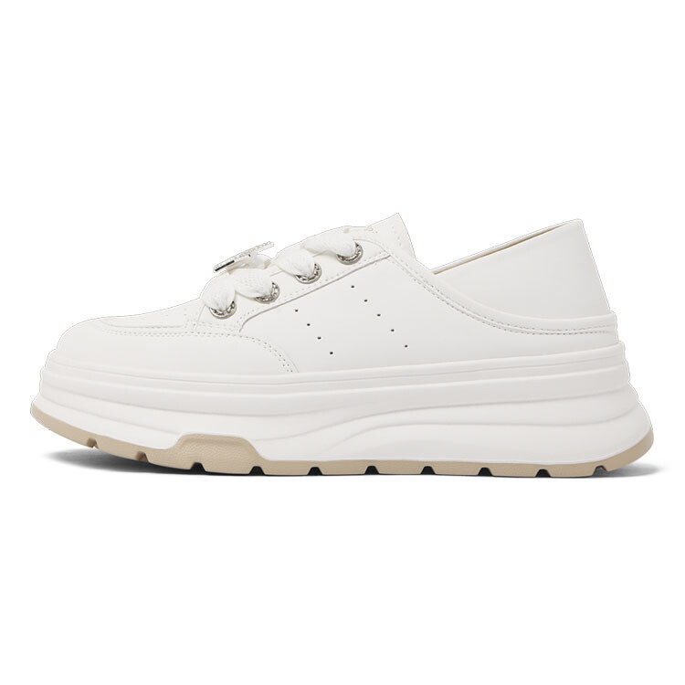 Кеды, скейтборд обувь женская низкая бежевая Cameido 
Кеды, скейтборд обувь женская низкая бежевая Cameido