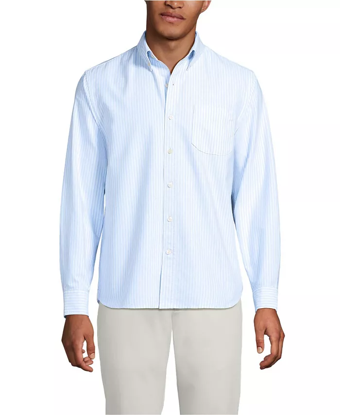 Мужская оксфордская рубашка с длинными рукавами Sail Rigger Lands' End, синий
Мужская оксфордская рубашка с длинными рукавами Sail Rigger Lands' End, синий