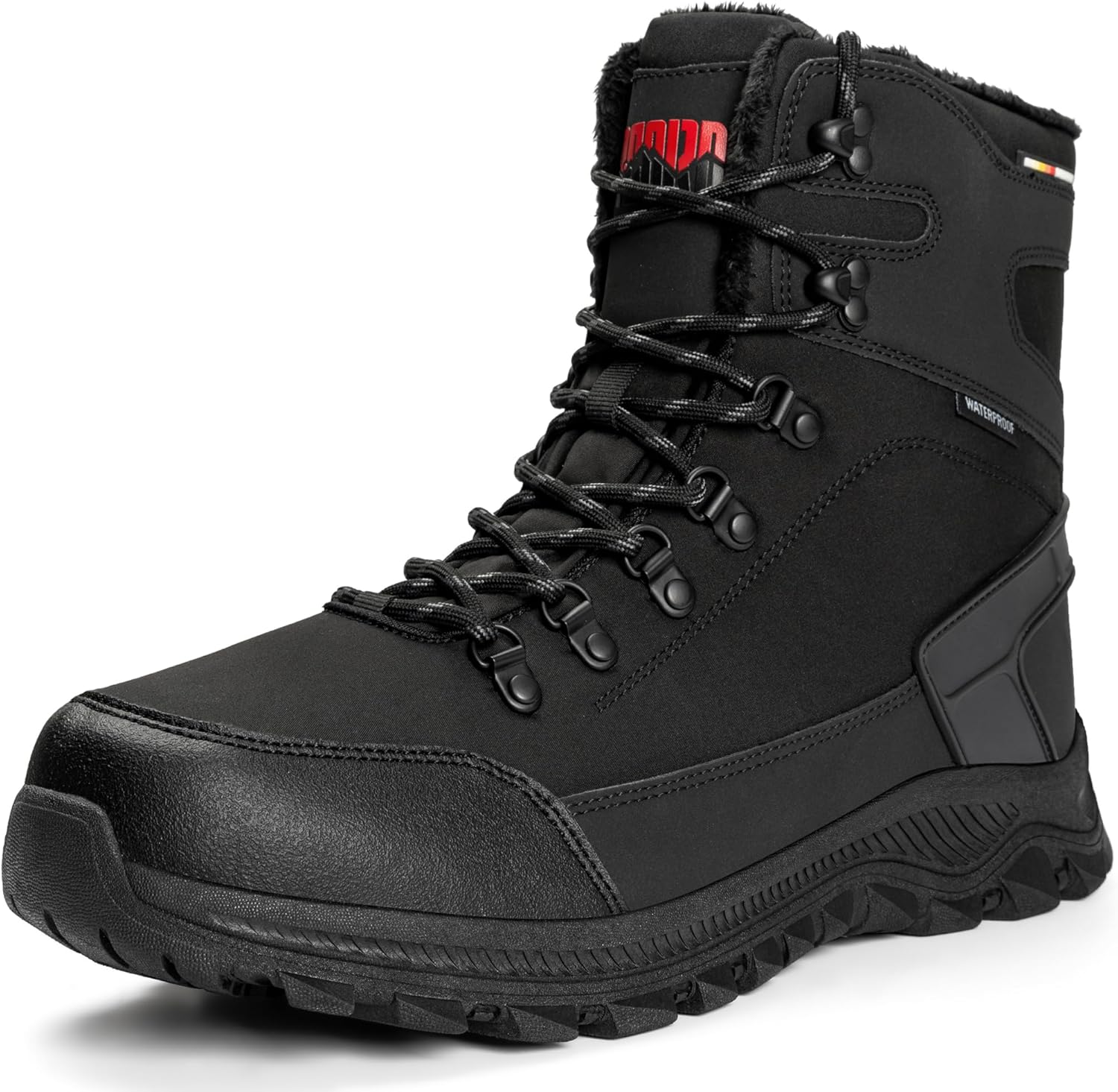 Мужские снежные ботинки R CORD, противоскользящие, водонепроницаемые, с утеплителем, зимние мужские ботинки, походные ботинки до щиколотки для активного отдыха на улице, работы, хайкинга, треккинга и походов, черный
Мужские снежные ботинки R CORD, противоскользящие, водонепроницаемые, с утеплителем, зимние мужские ботинки, походные ботинки до щиколотки для активного отдыха на улице, работы, хайкинга, треккинга и походов, черный