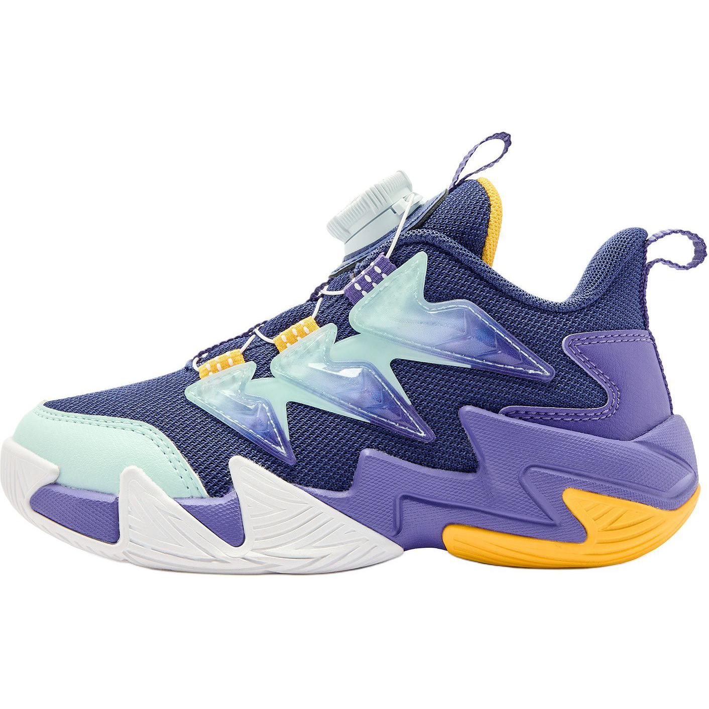 Детские баскетбольные кроссовки с низким верхом, устойчивые к скольжению и износу, для детей 3–7 лет QIAODAN, синий/фиолетовый
Детские баскетбольные кроссовки с низким верхом, устойчивые к скольжению и износу, для детей 3–7 лет QIAODAN, синий/фиолетовый