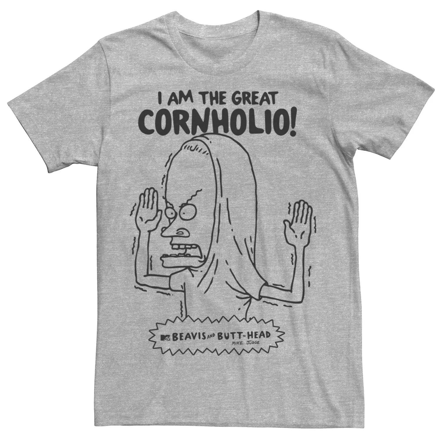 Мужская футболка с контурным рисунком Beavis and Butt-Head Great Cornholio Licensed Character
Мужская футболка с контурным рисунком Beavis and Butt-Head Great Cornholio Licensed Character