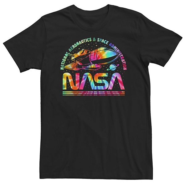 Футболка Big & Tall с логотипом NASA в технике тай-дай Licensed Character
Футболка Big & Tall с логотипом NASA в технике тай-дай Licensed Character