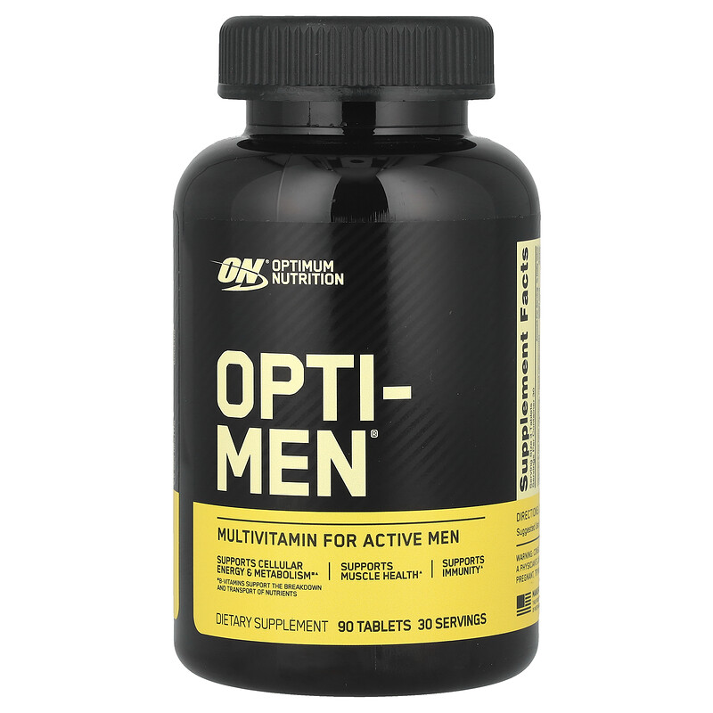 Optimum Nutrition, Opti-Men, 90 таблеток
Optimum Nutrition, Opti-Men, 90 таблеток