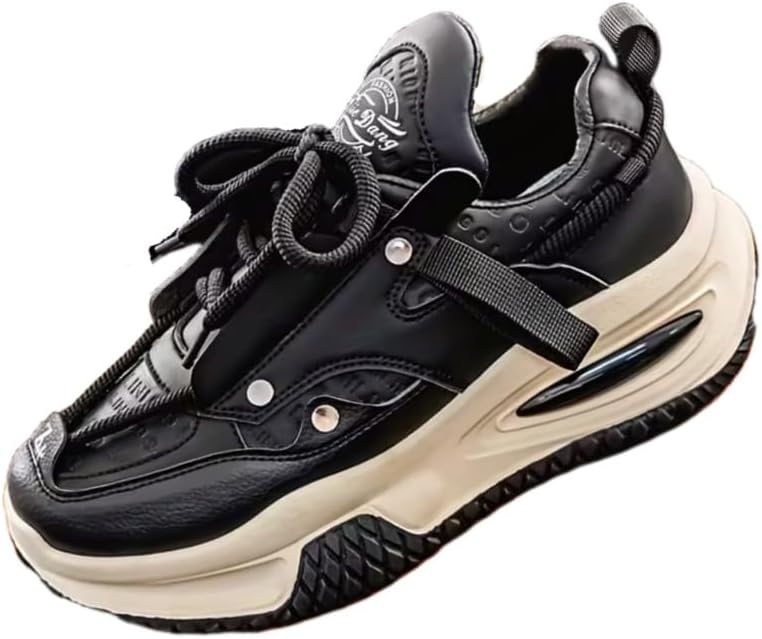 Мужские спортивные повседневные кроссовки на толстой подошве- противоскользящие, прочные, дышащие, удобные, подходят для всех сезонов, модные и универсальные Fmshi, черный
Мужские спортивные повседневные кроссовки на толстой подошве- противоскользящие, прочные, дышащие, удобные, подходят для всех сезонов, модные и универсальные Fmshi, черный