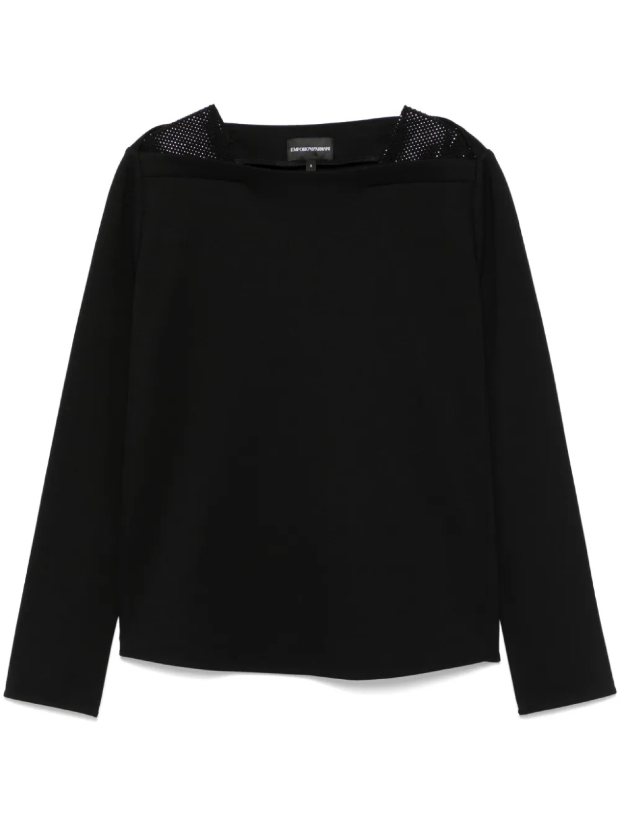 Emporio Armani толстовка с кристаллами, черный
Emporio Armani толстовка с кристаллами, черный