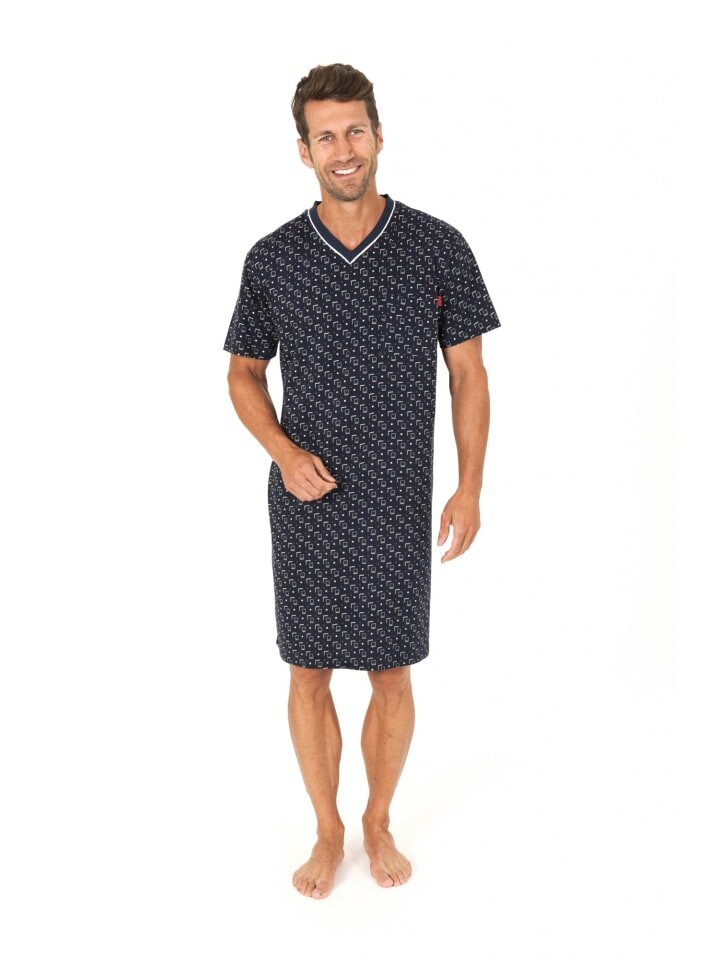 Ночная рубашка NORMANN Kurzarm, синий
Ночная рубашка NORMANN Kurzarm, синий