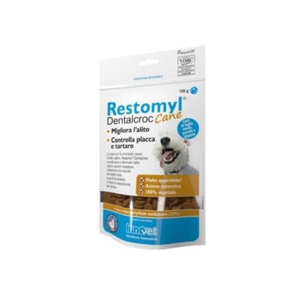 Restomyl Dentalcroc для устранения неприятного запаха изо рта, зубного налета и зубного камня 150 г Innovet
Restomyl Dentalcroc для устранения неприятного запаха изо рта, зубного налета и зубного камня 150 г Innovet