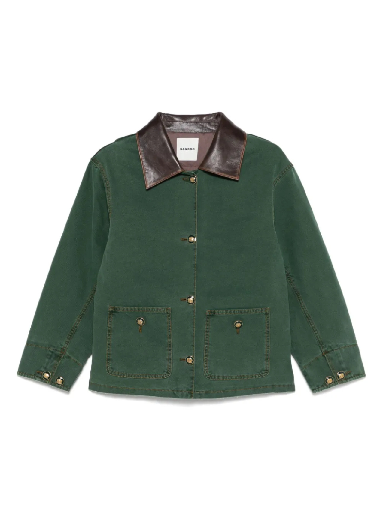 SANDRO куртка на пуговицах, зеленый
SANDRO куртка на пуговицах, зеленый